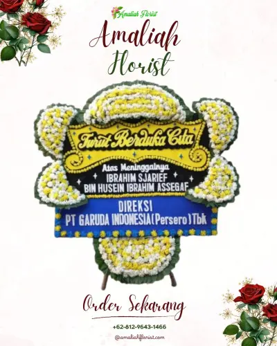 Papan Bunga Duka di Kalianyar