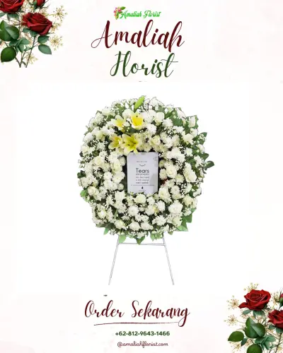 Krans Bunga Duka Cita di Kalianyar
